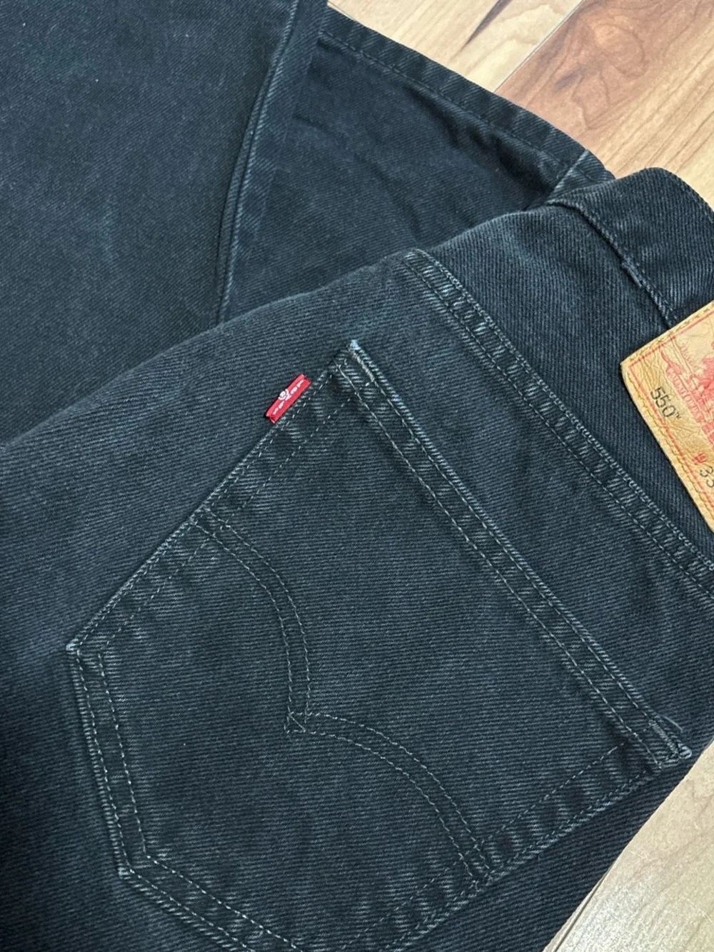 Levi's Black Straight Men's Jeans